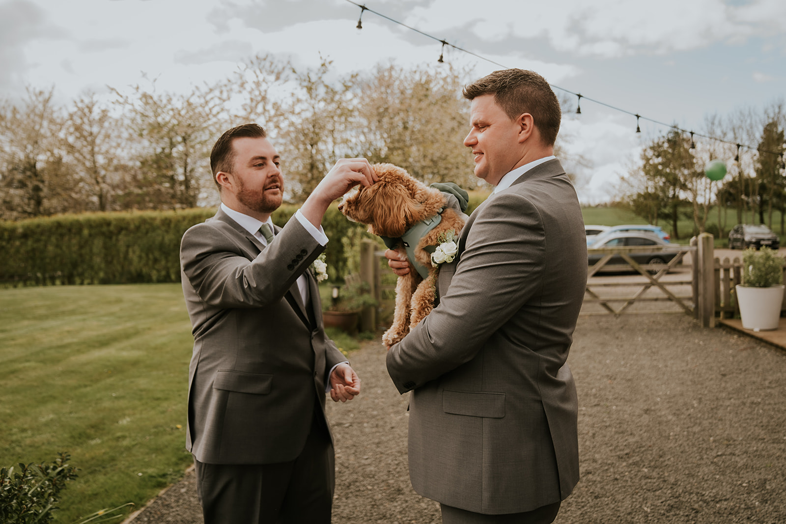 Ashleigh and Jamie family wedding preparations at Vallum Weddings