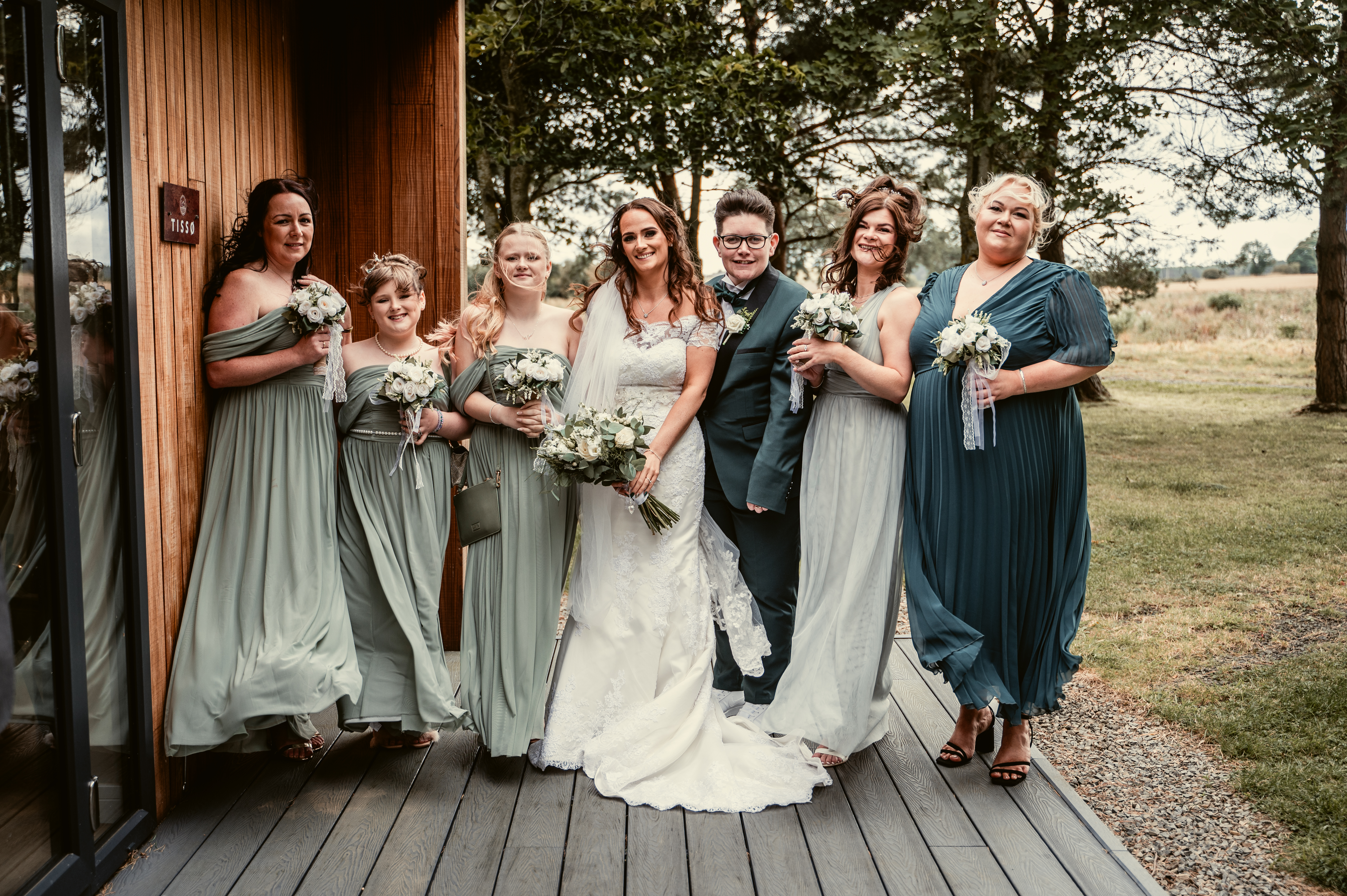 Nigel and Sami wedding reception with quirky personal touches