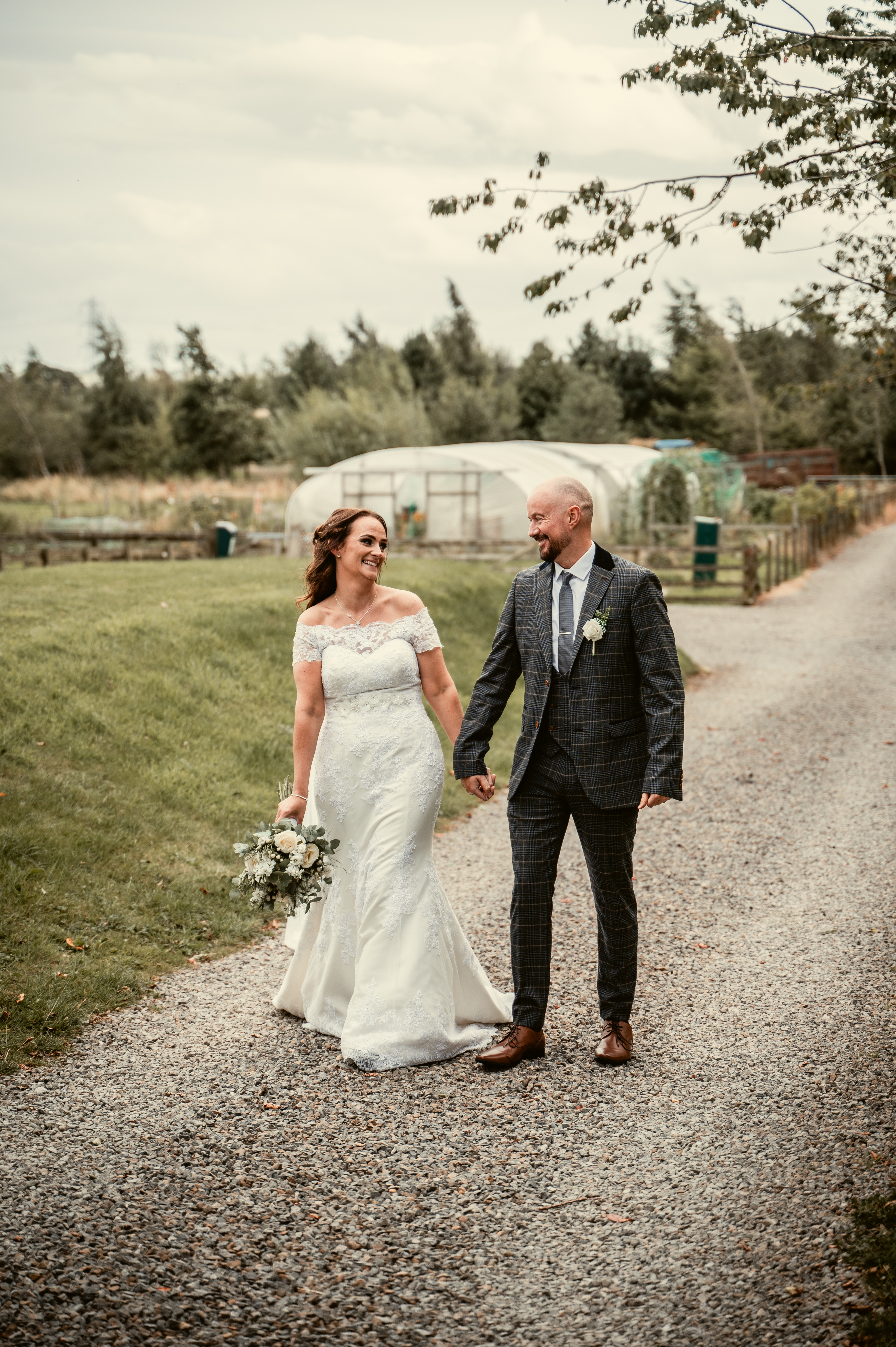 Nigel and Sami wedding venue decoration and personal styling details