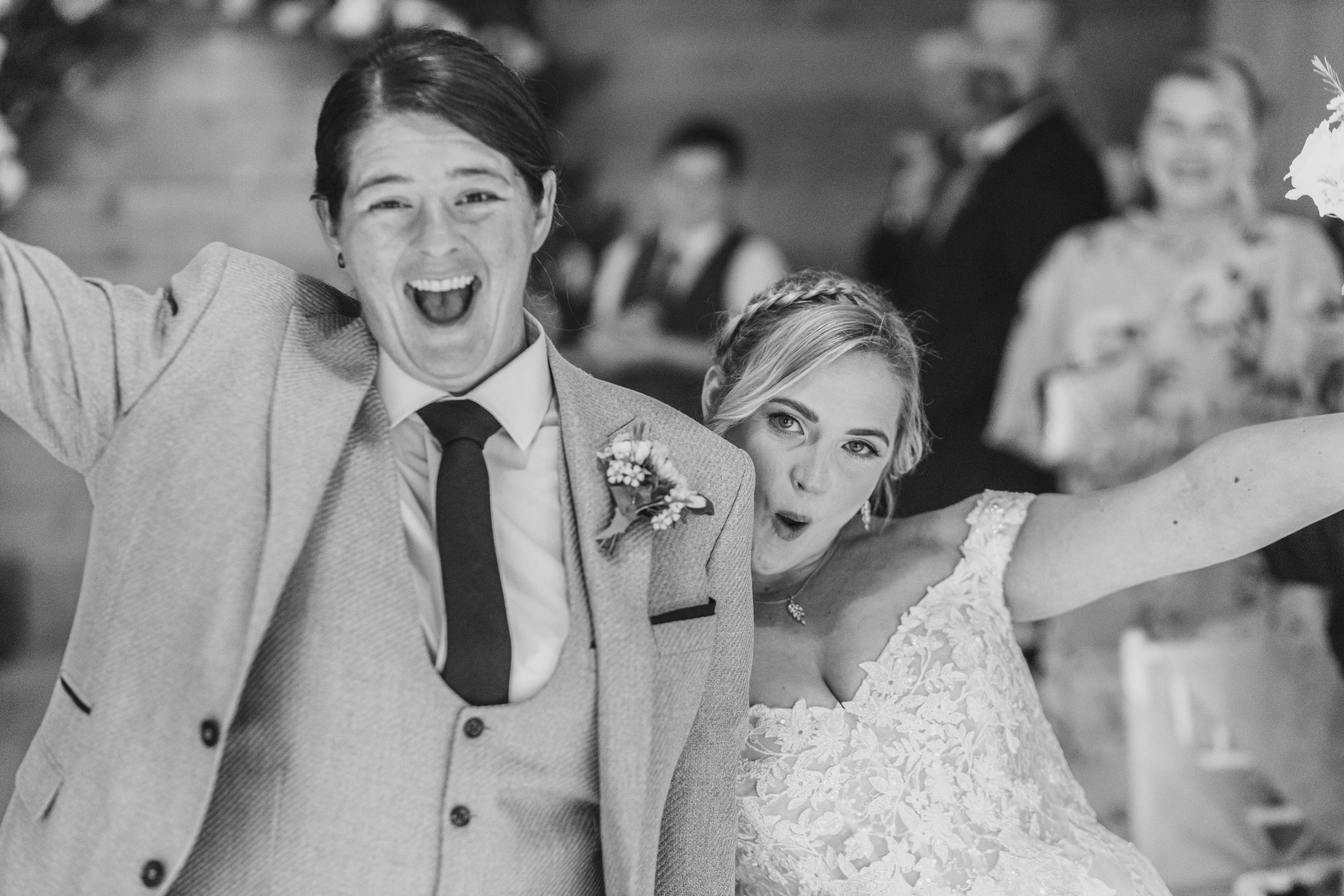 Sarah and Kerry intimate tipi wedding ceremony at Vallum Weddings