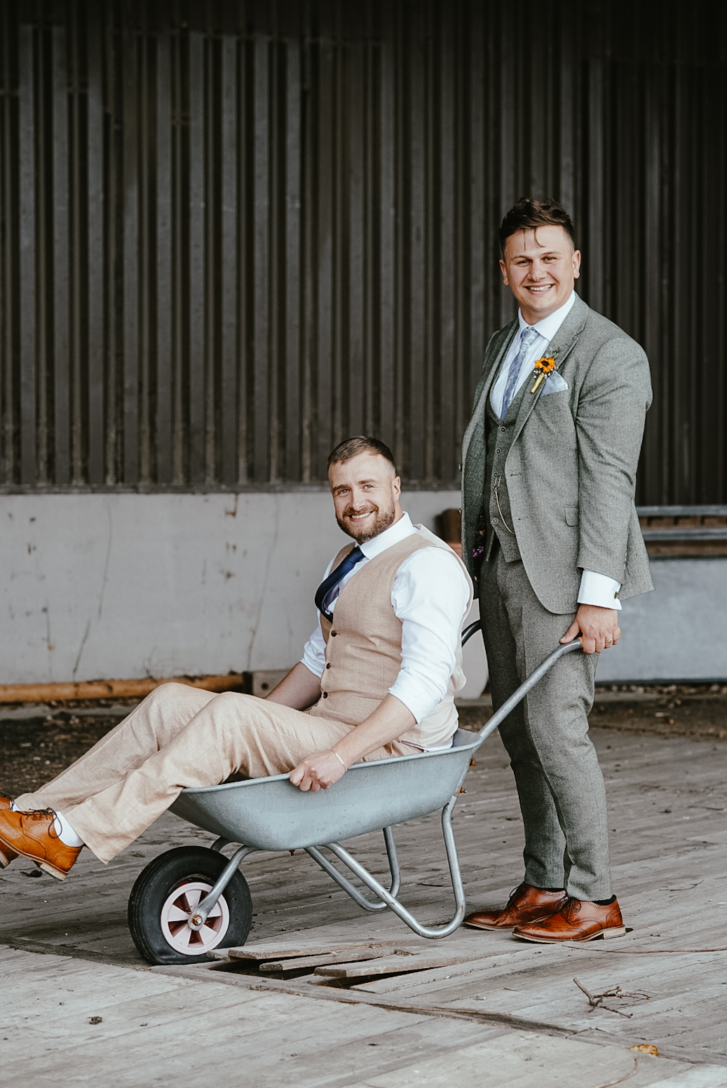 Sophie and Samuel BBQ wedding memories at countryside venue