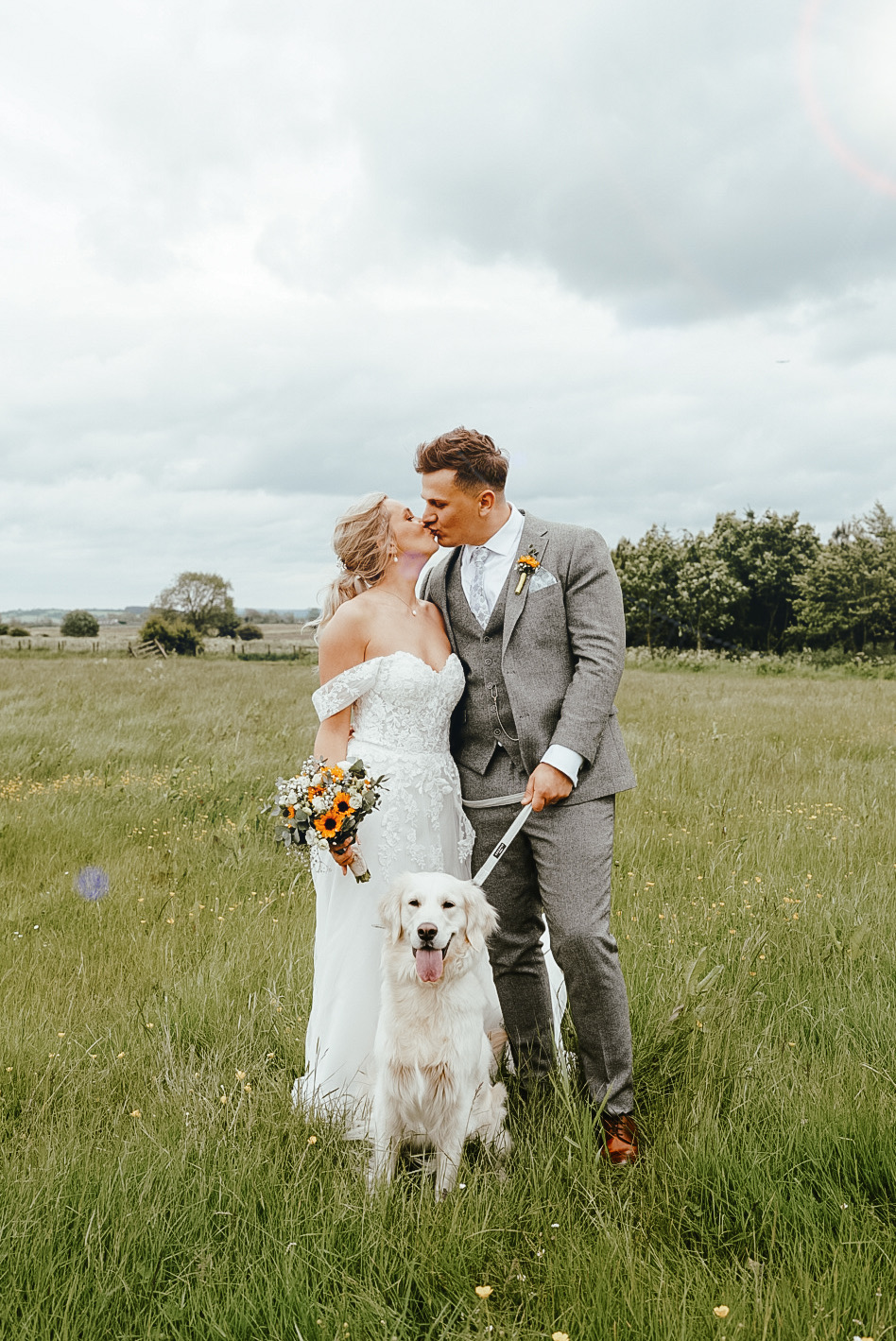 Sophie and Samuel rustic BBQ feast wedding reception