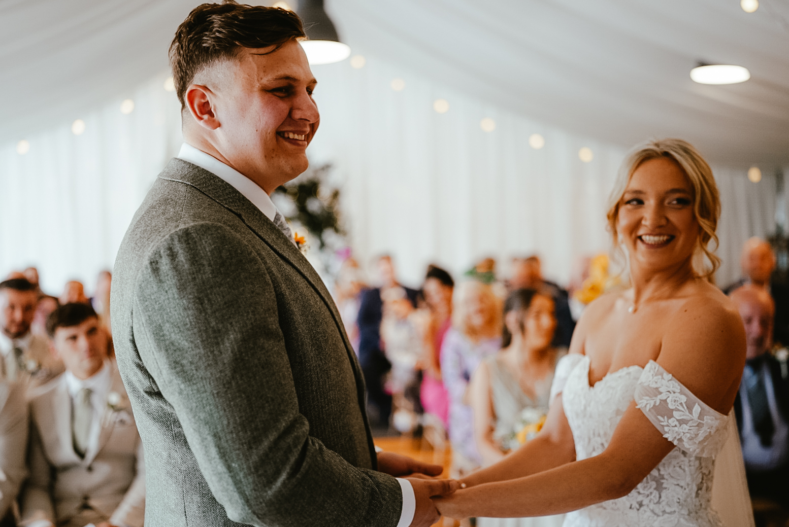 Sophie and Samuel laid back wedding atmosphere with BBQ celebration